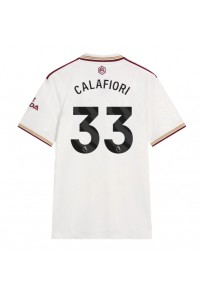 Arsenal Riccardo Calafiori #33 Jalkapallovaatteet Kolmaspaita 2025-26 Lyhythihainen